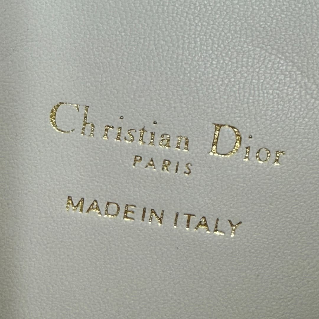 Dior White Mini Crossbody Bag S3123