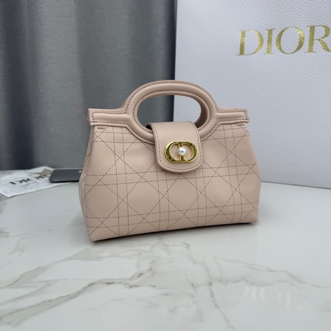 Dior White Mini Crossbody Bag S3123