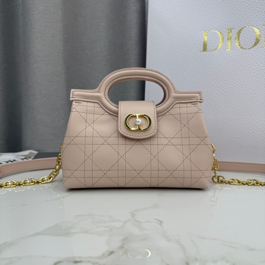Dior White Mini Crossbody Bag S3123