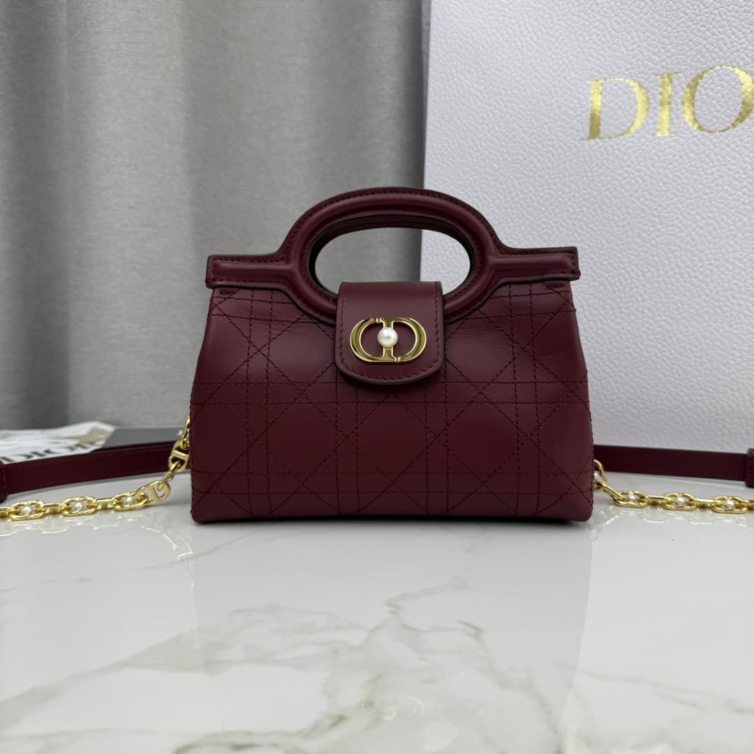 Dior White Mini Crossbody Bag S3123