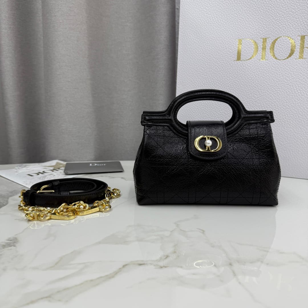 Dior White Mini Crossbody Bag S3123