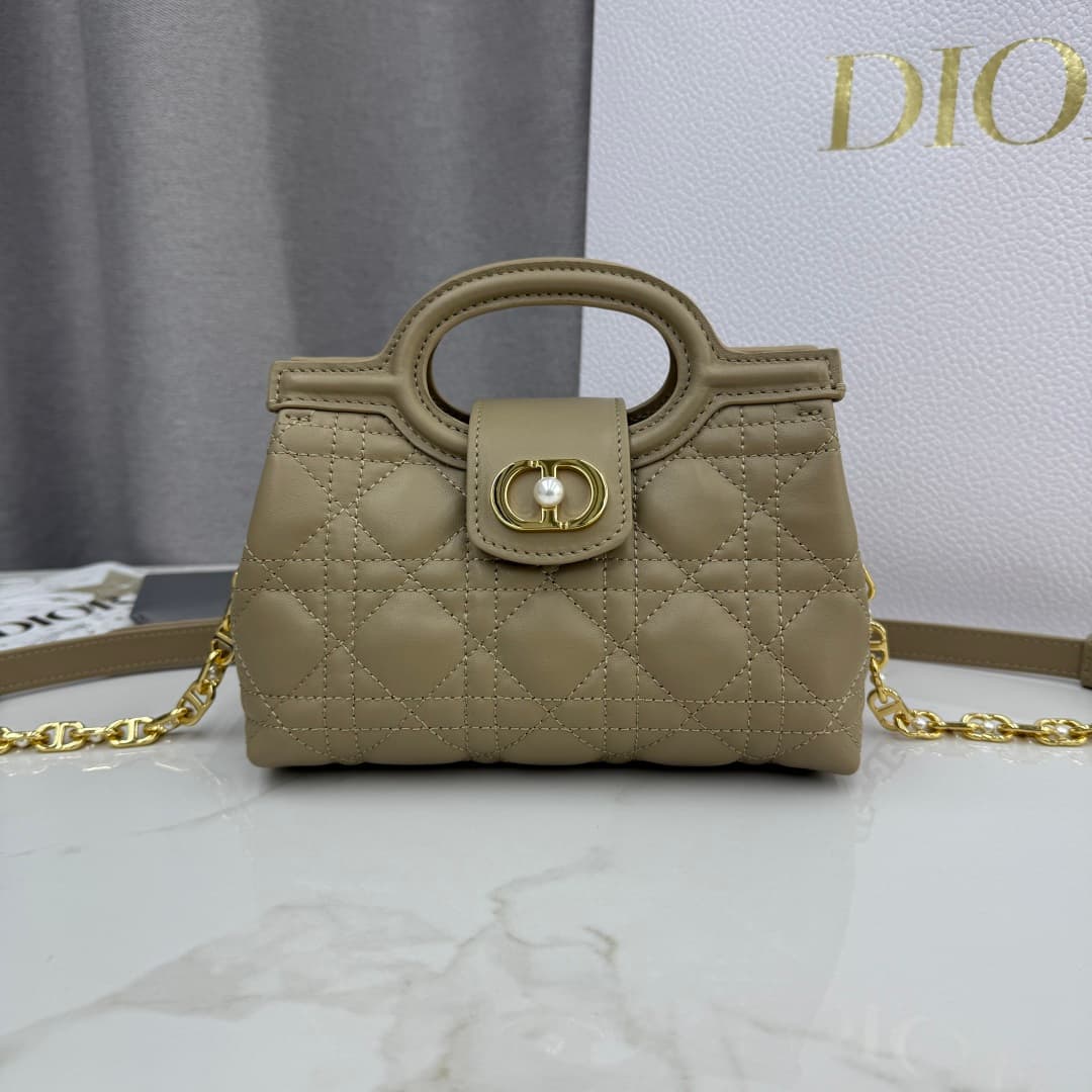 Dior White Mini Crossbody Bag S3123