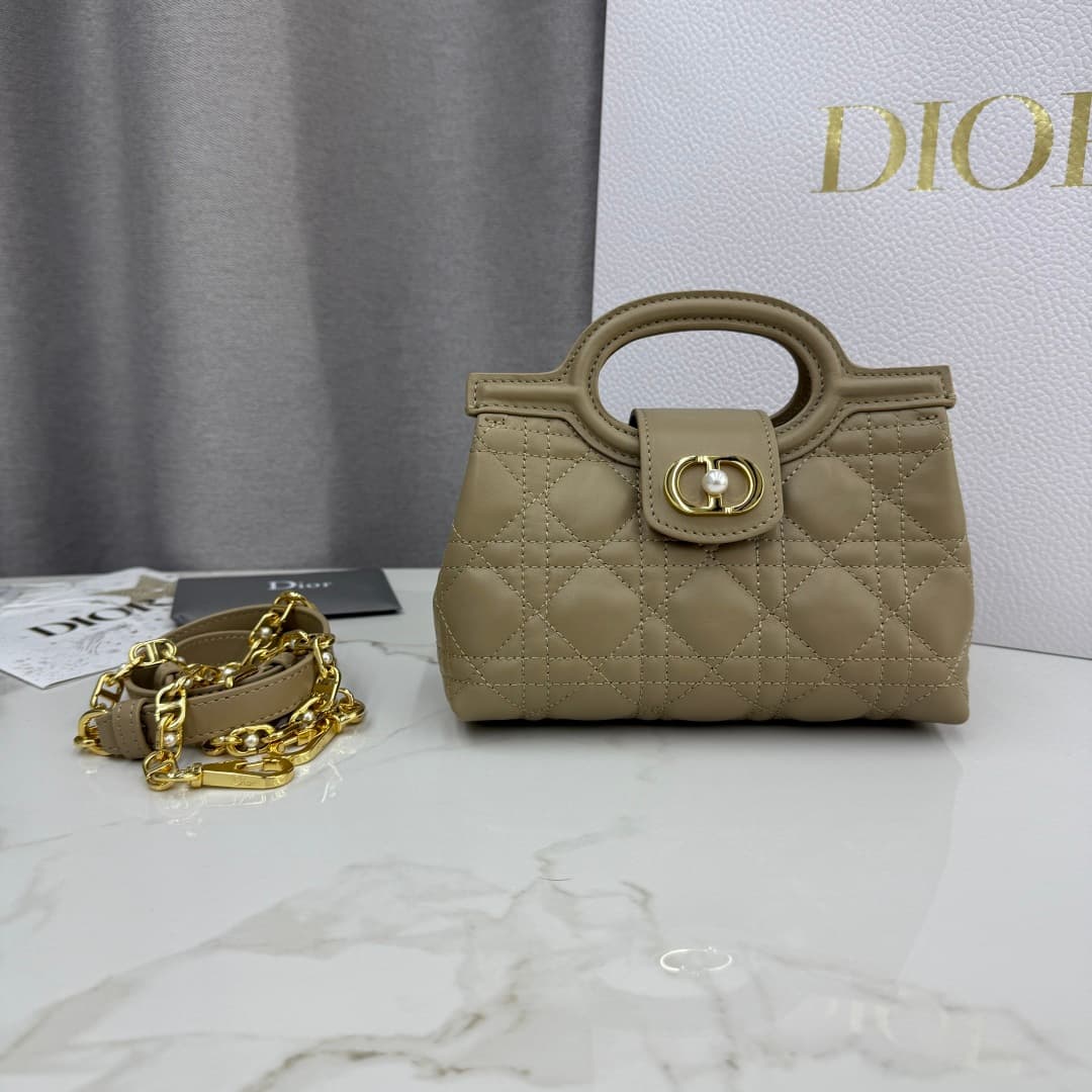 Dior White Mini Crossbody Bag S3123