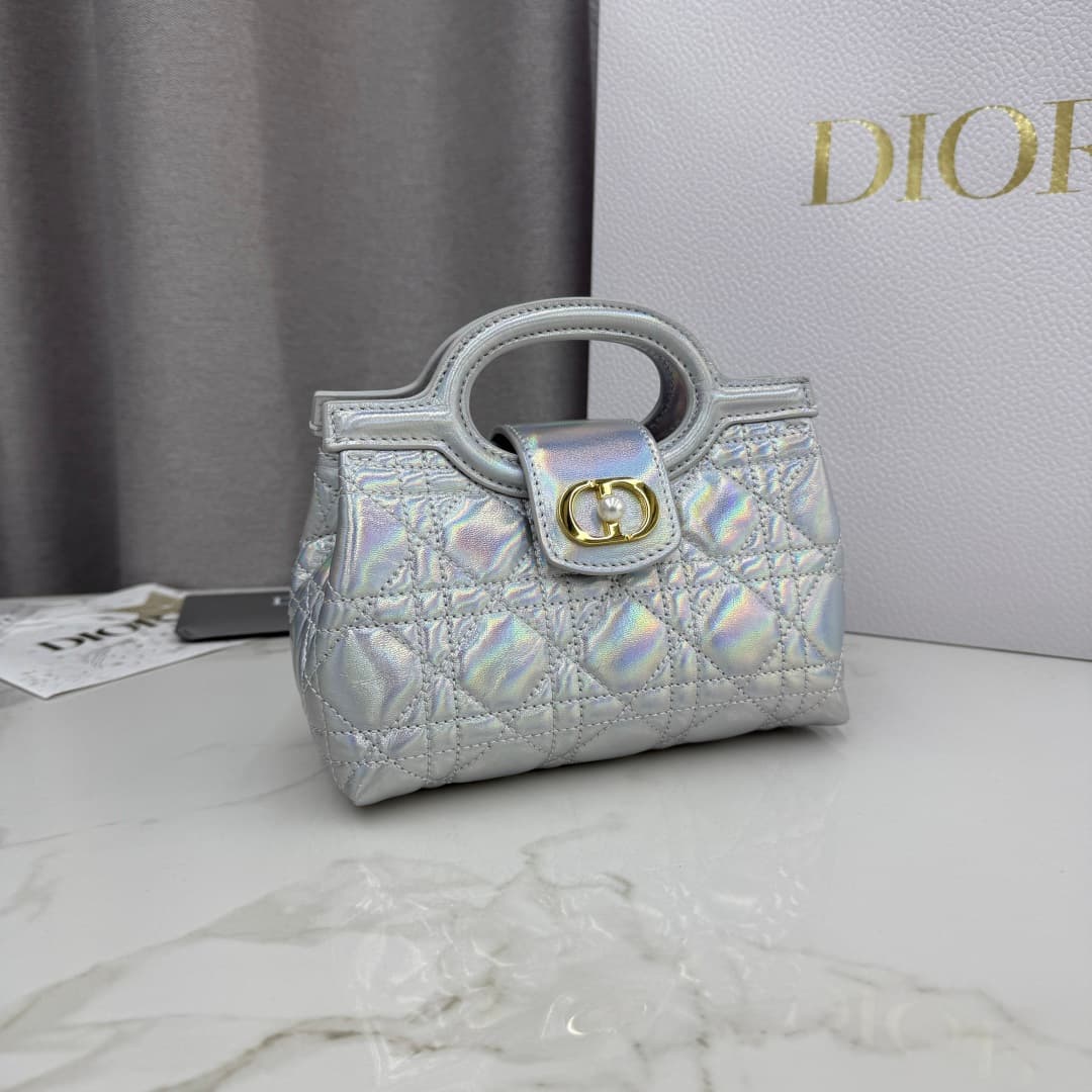 Dior White Mini Crossbody Bag S3123