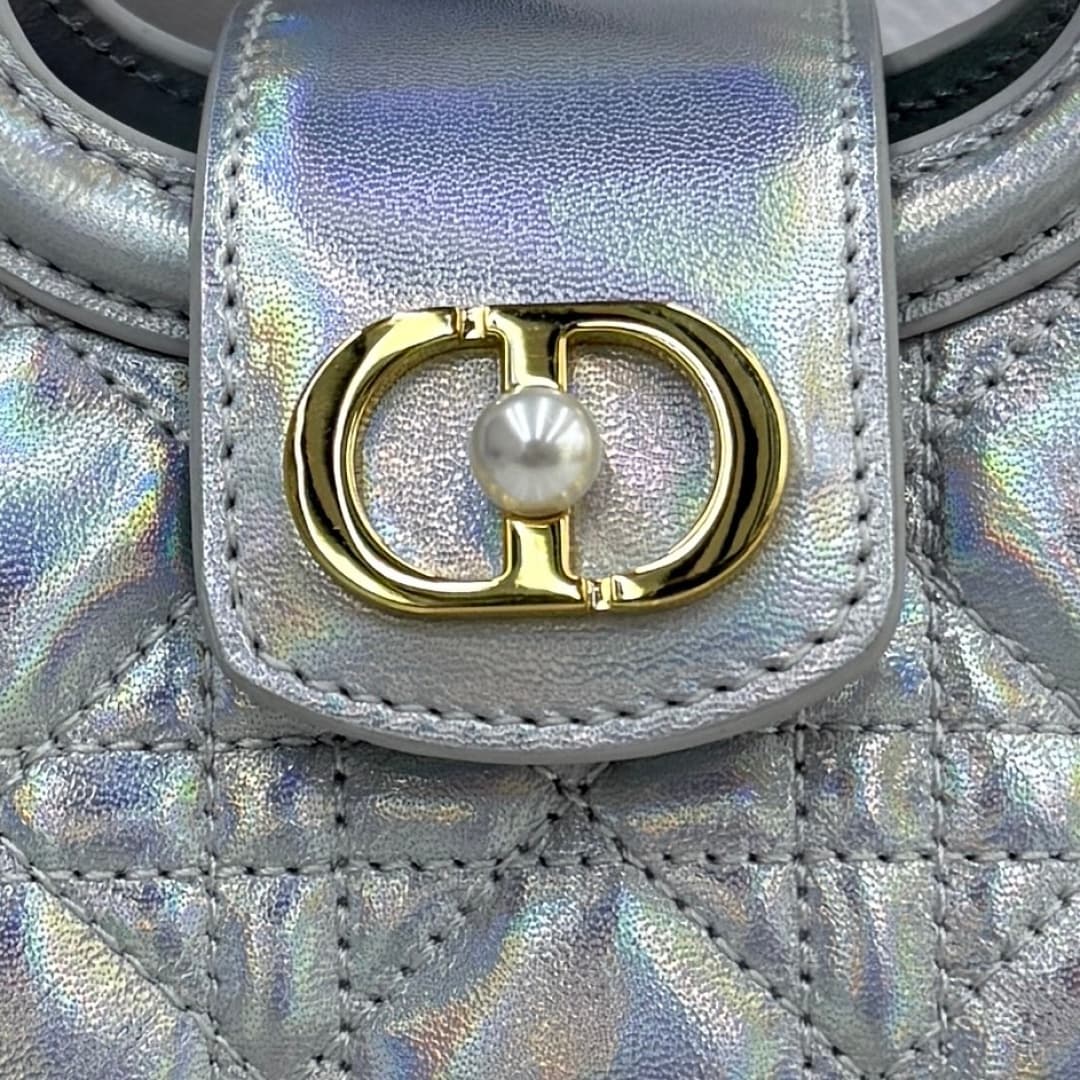 Dior White Mini Crossbody Bag S3123