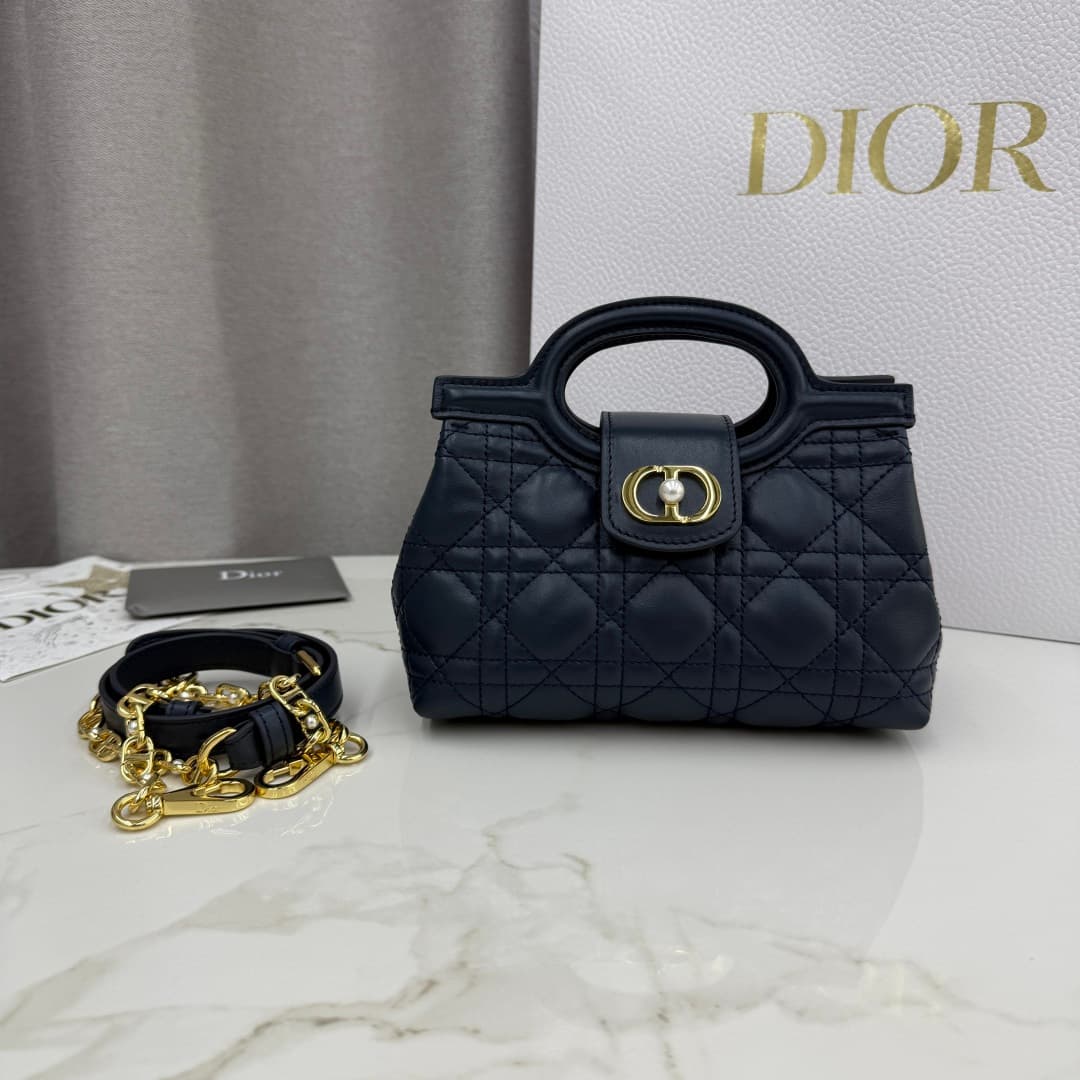 Dior White Mini Crossbody Bag S3123