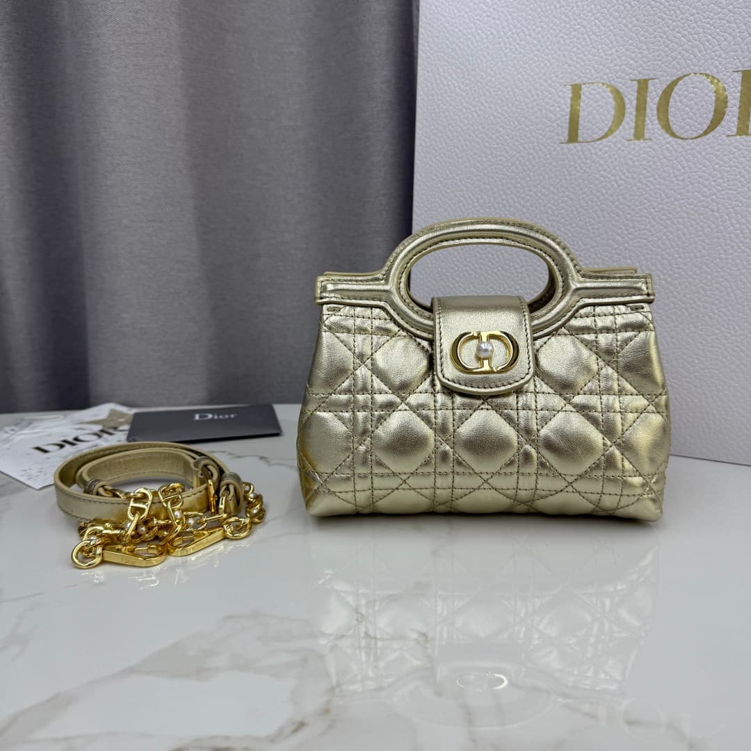 Dior White Mini Crossbody Bag S3123