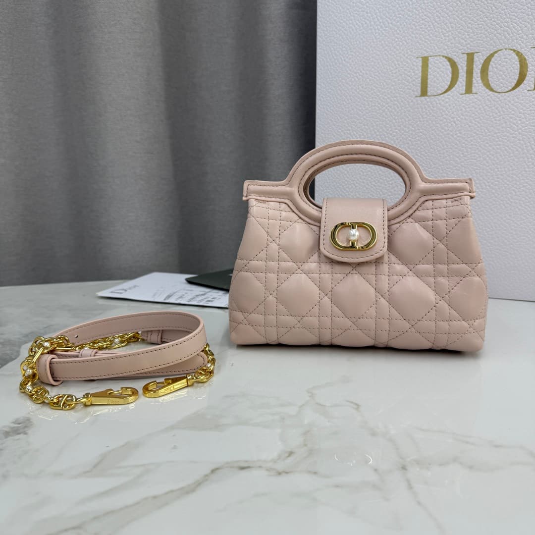 Dior White Mini Crossbody Bag S3123