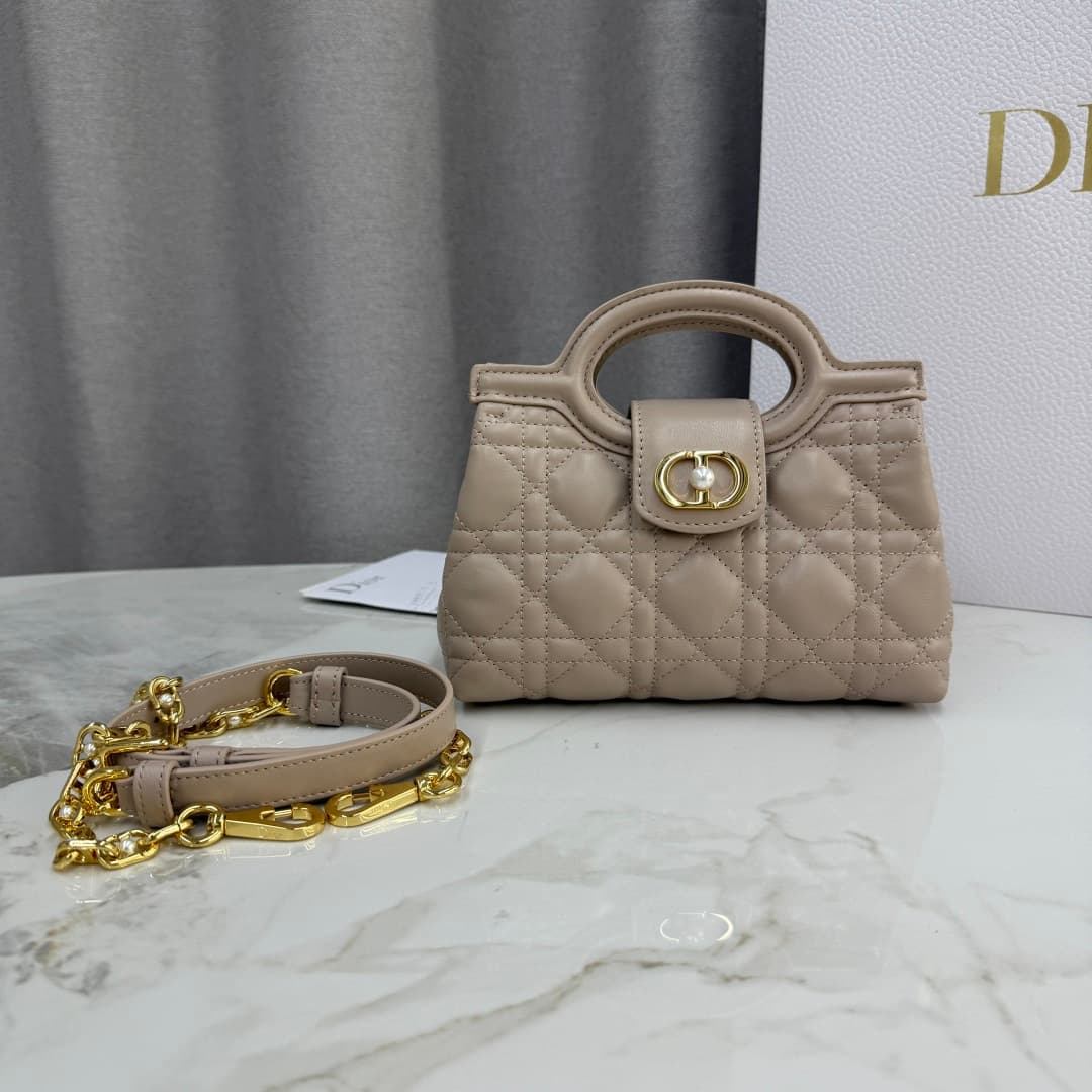 Dior White Mini Crossbody Bag S3123