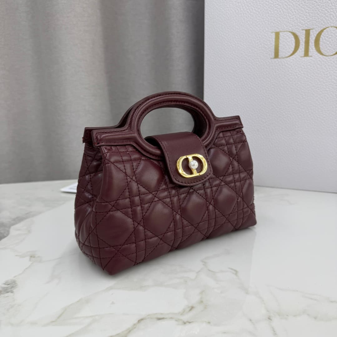 Dior White Mini Crossbody Bag S3123