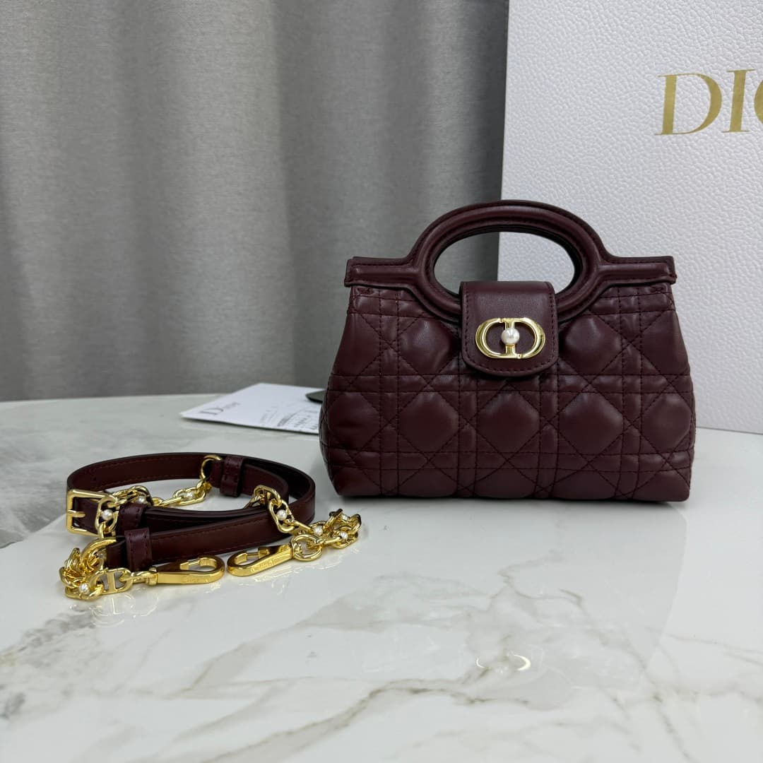 Dior White Mini Crossbody Bag S3123
