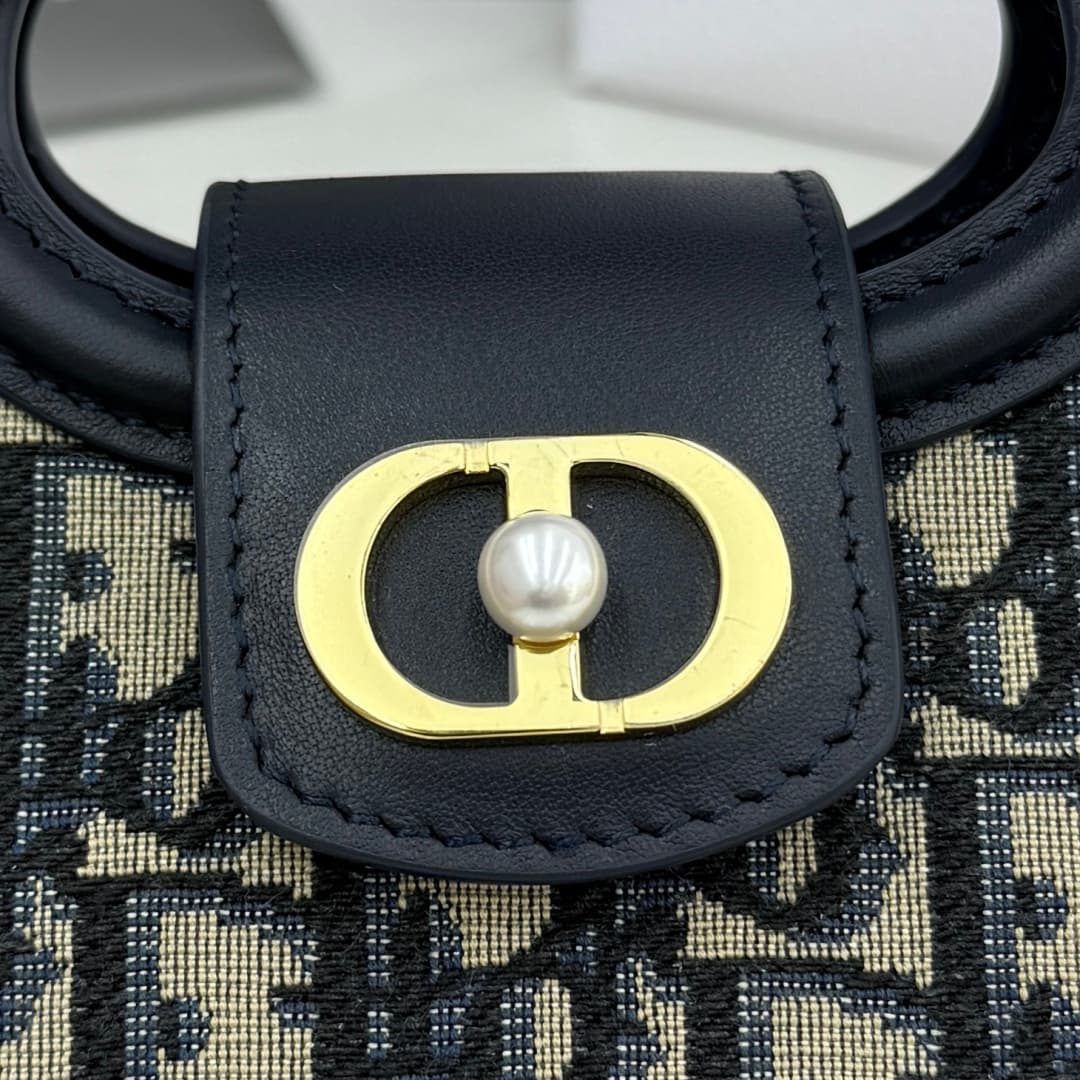 Dior White Mini Crossbody Bag S3123