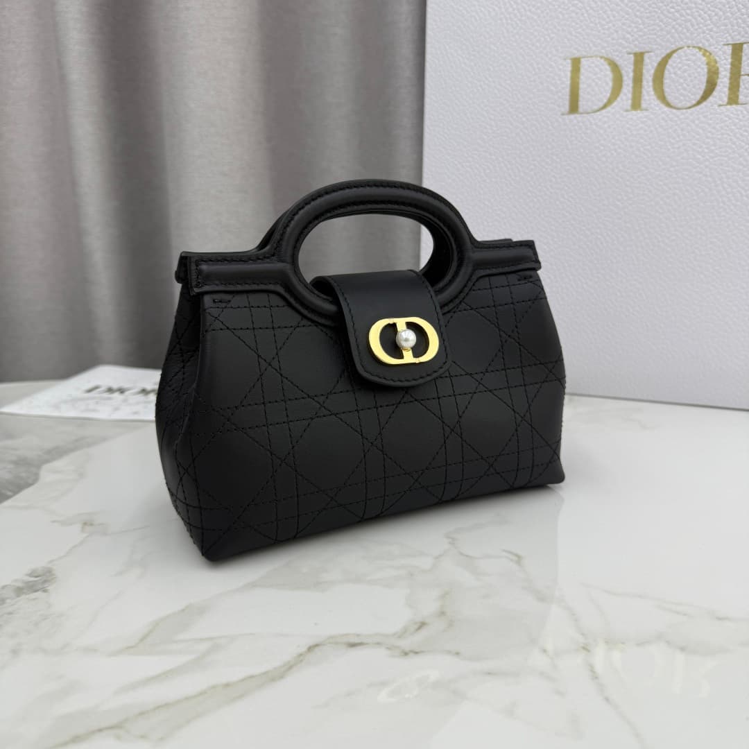 Dior Black Mini Crossbody Bag S3123