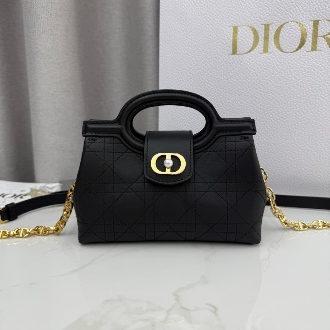 Dior Black Mini Crossbody Bag S3123