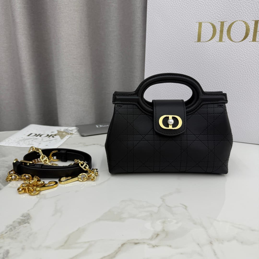 Dior Black Mini Crossbody Bag S3123