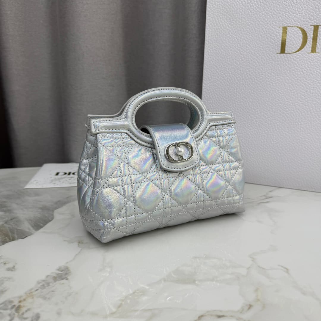 Dior White Mini Crossbody Bag S3123