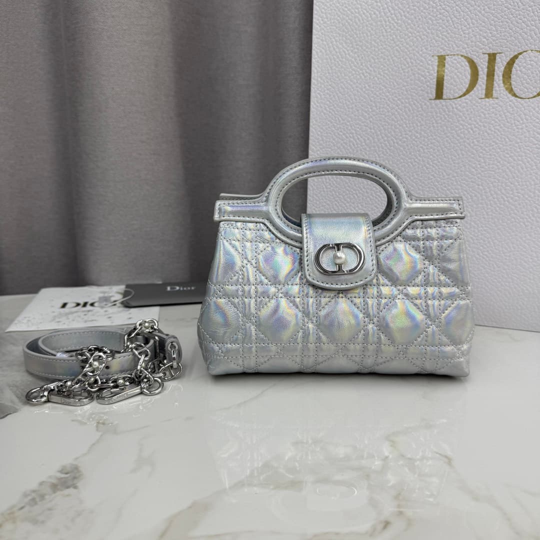 Dior White Mini Crossbody Bag S3123