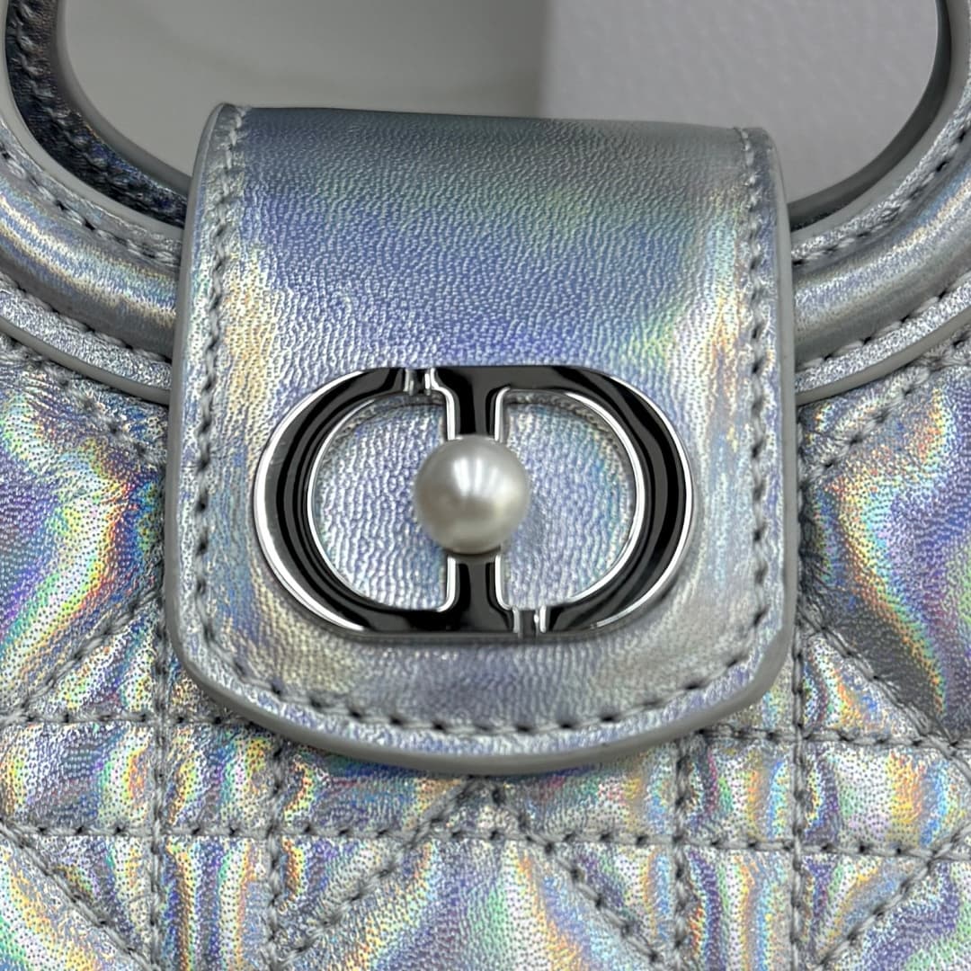 Dior White Mini Crossbody Bag S3123