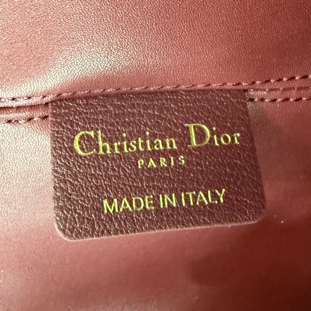Dior Red Large Wallet M2820