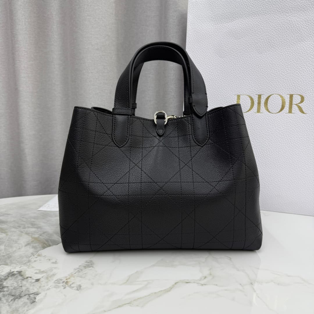 Dior Black Medium Wallet M2821