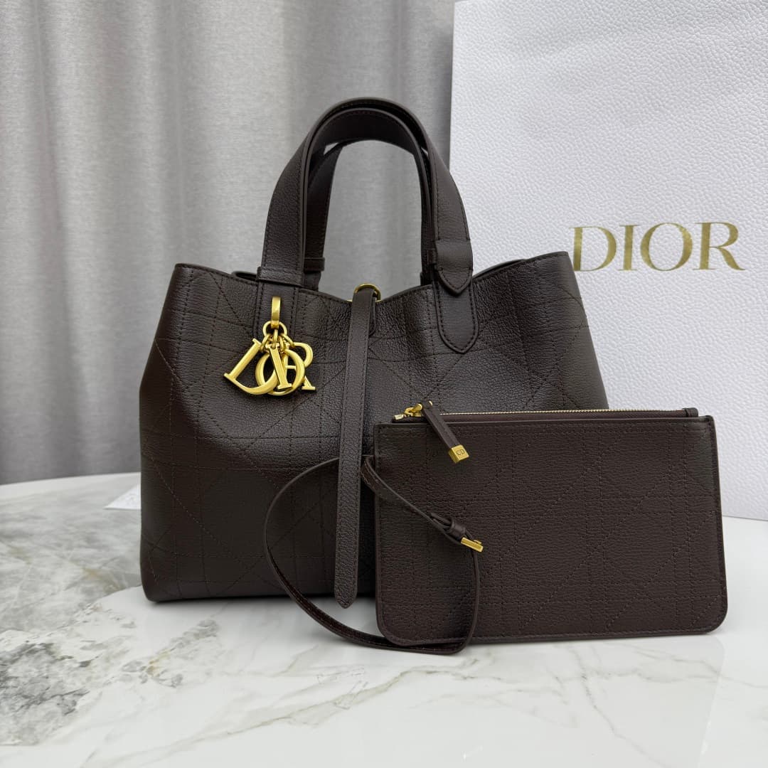 Dior Brown Medium Wallet M2821