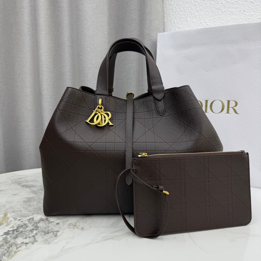 Dior Brown Large Wallet M2820