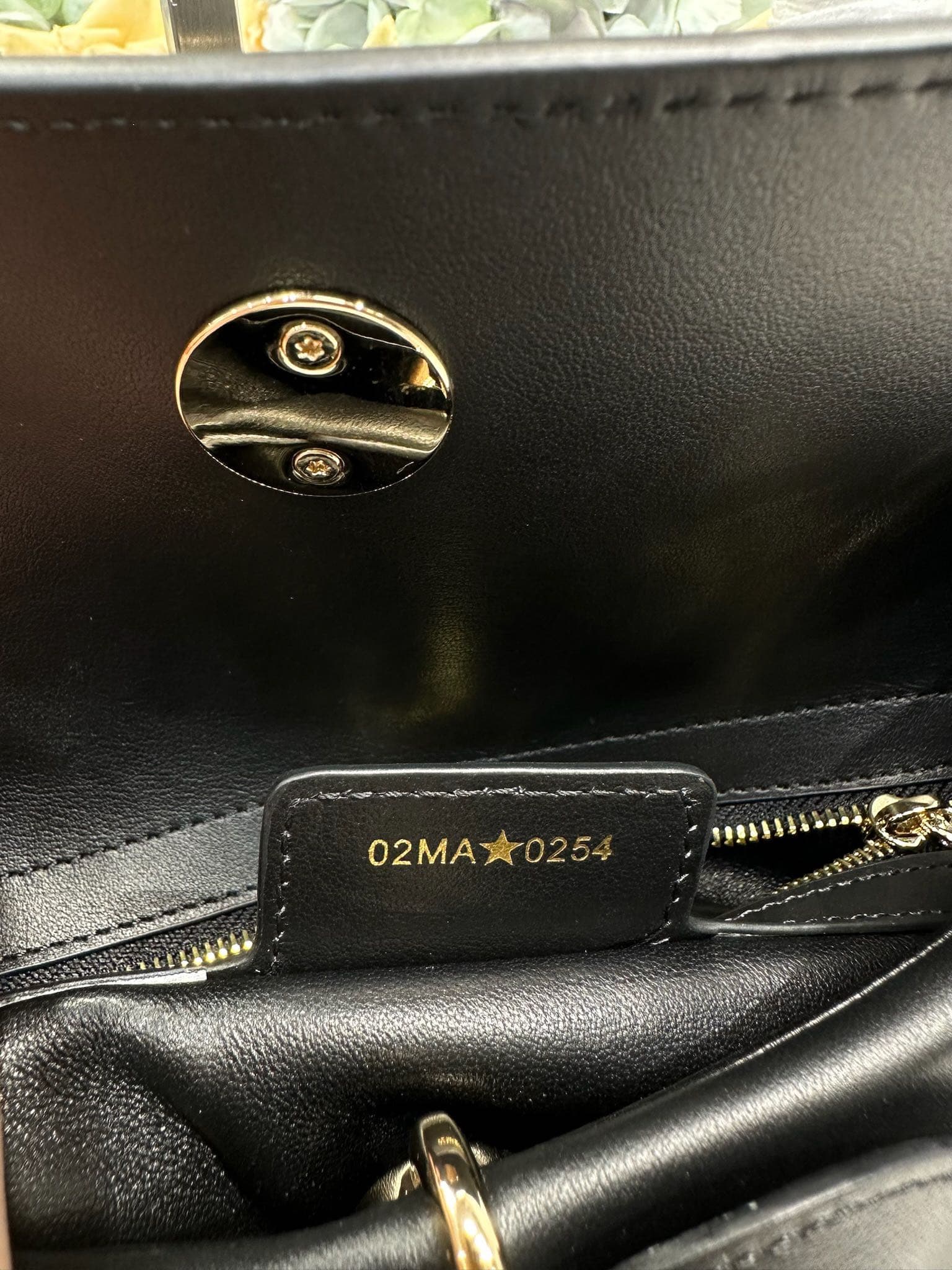 Dior Black Bag 0737