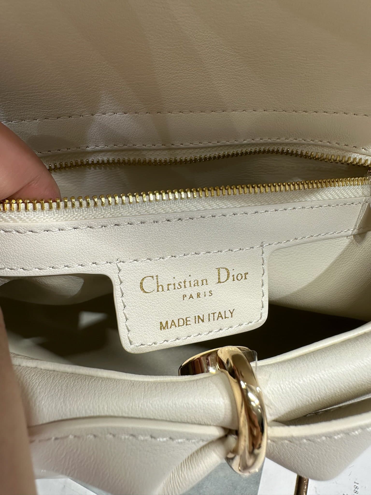 Dior White Bag 0737