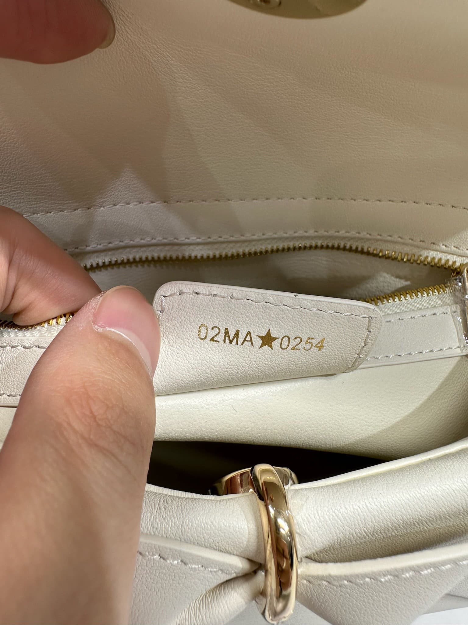 Dior White Bag 0737
