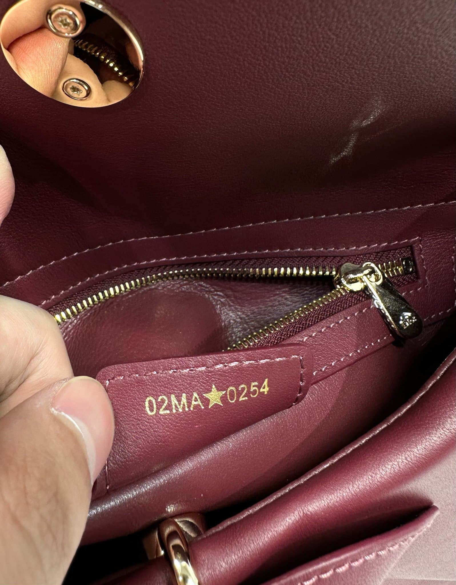 Dior Red Bag 0737