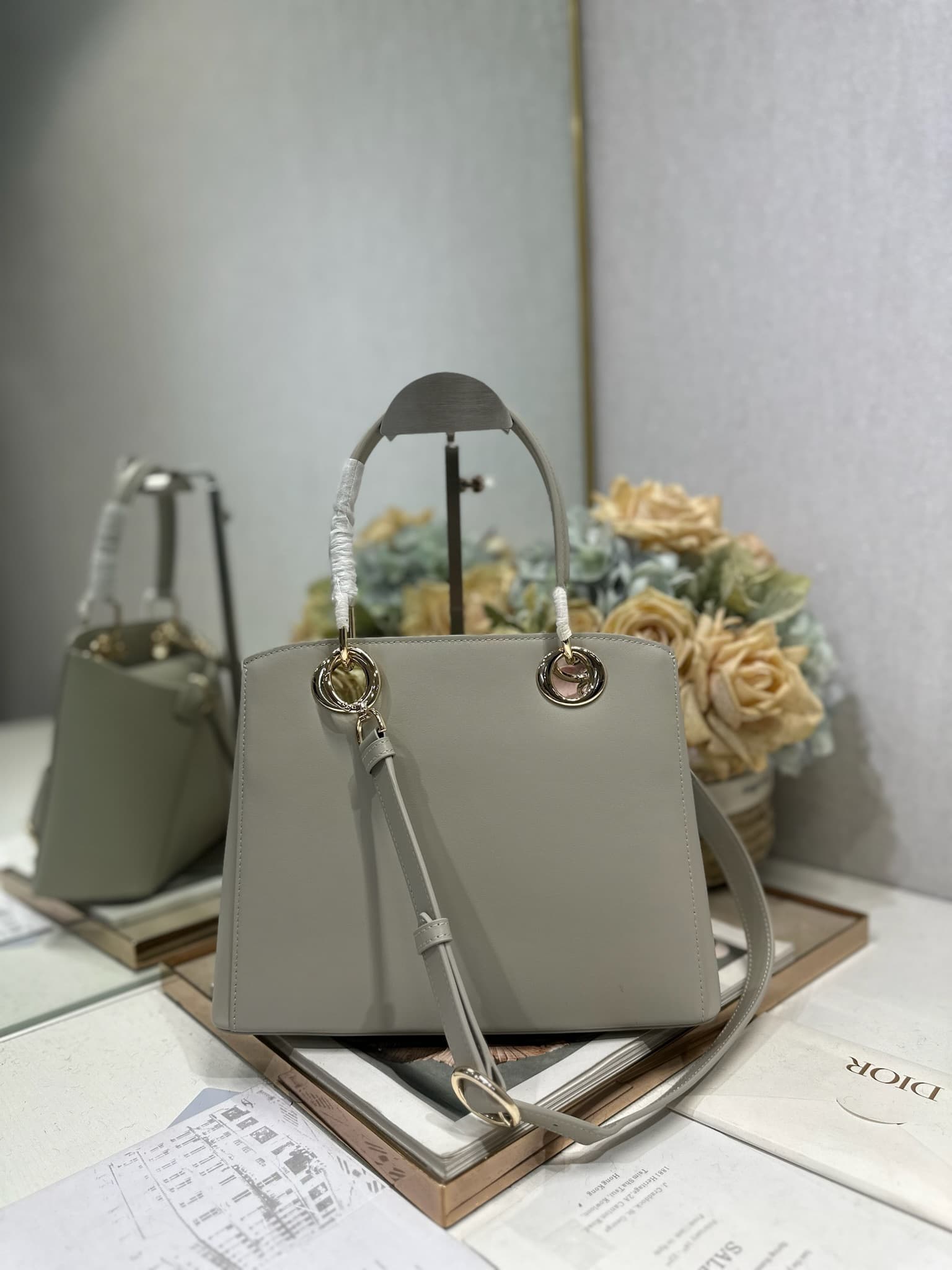 Dior Grey Bag 0737