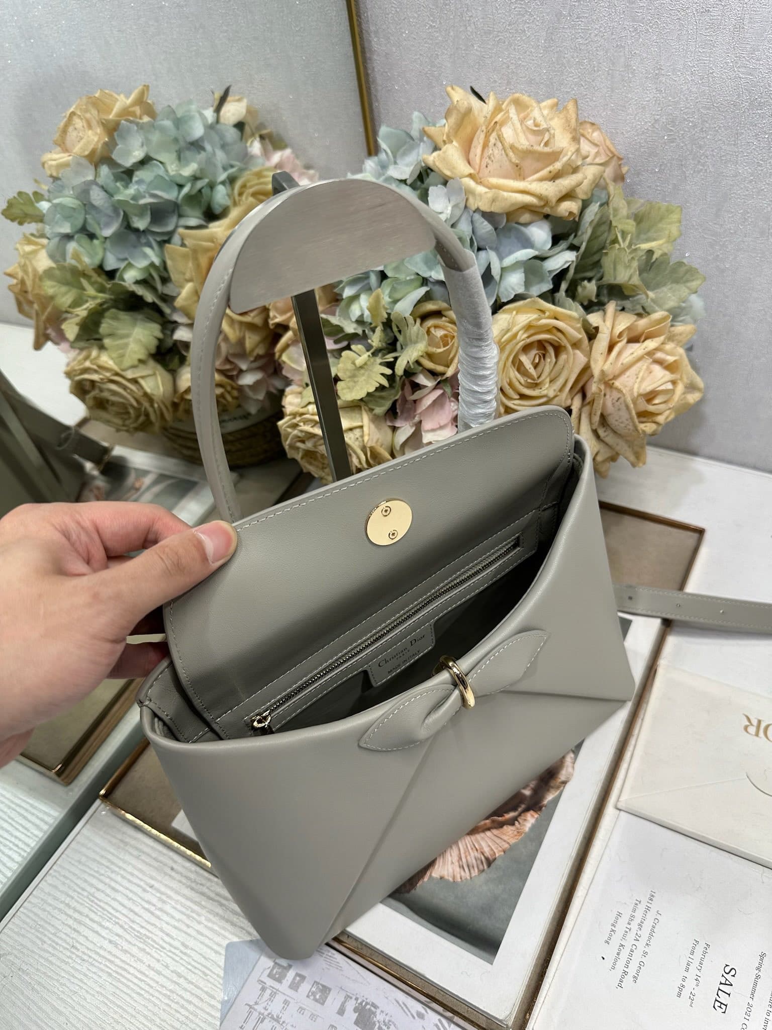 Dior Grey Bag 0737