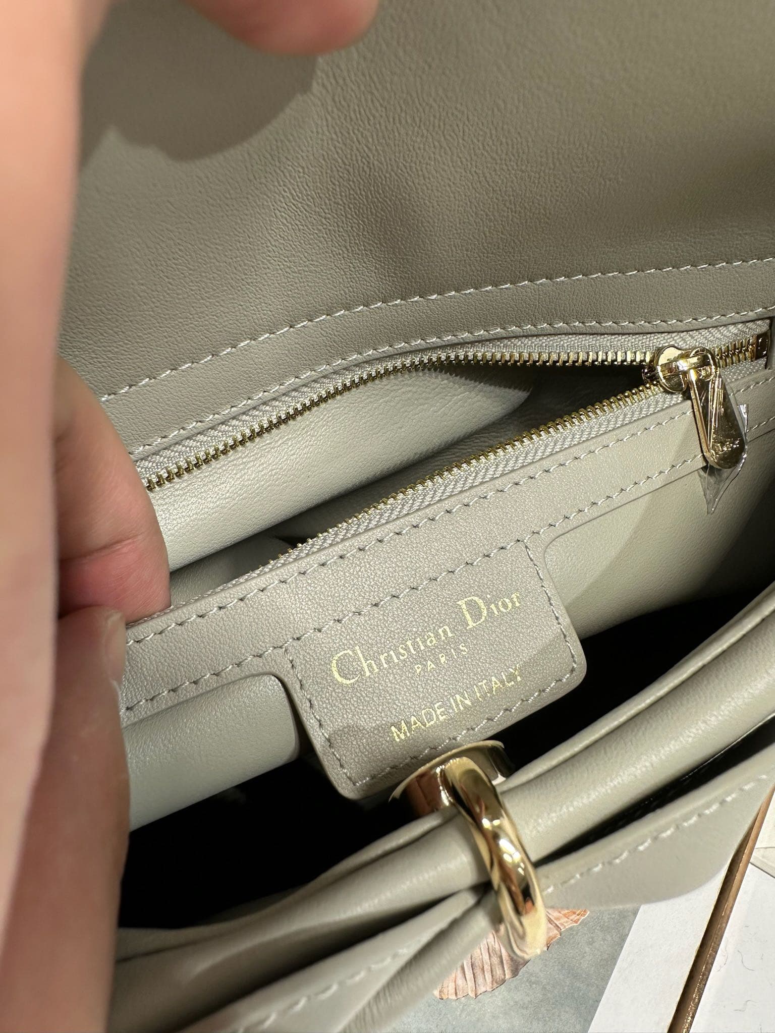 Dior Grey Bag 0737