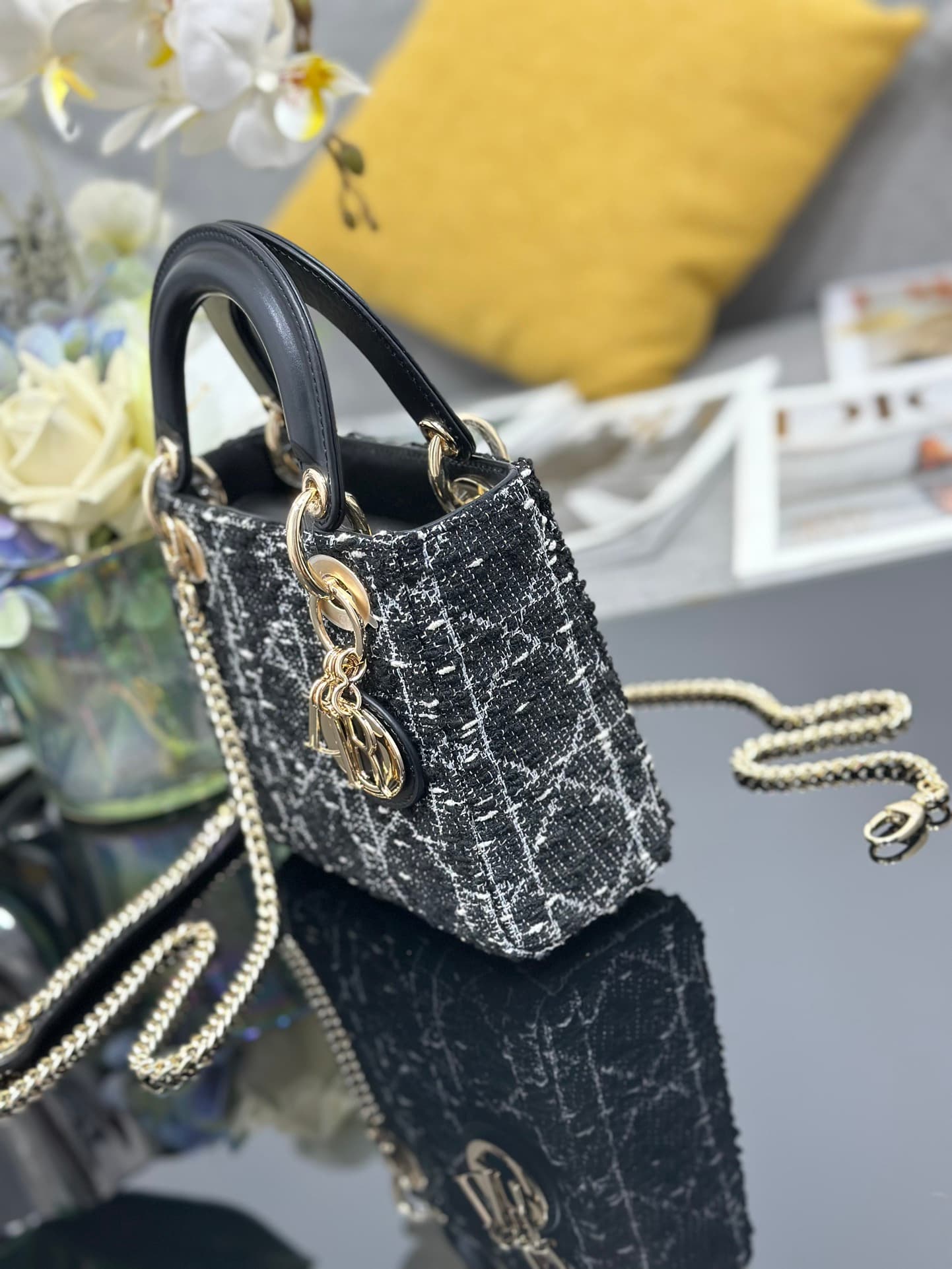 Dior Black Mini Crossbody Bag M0505