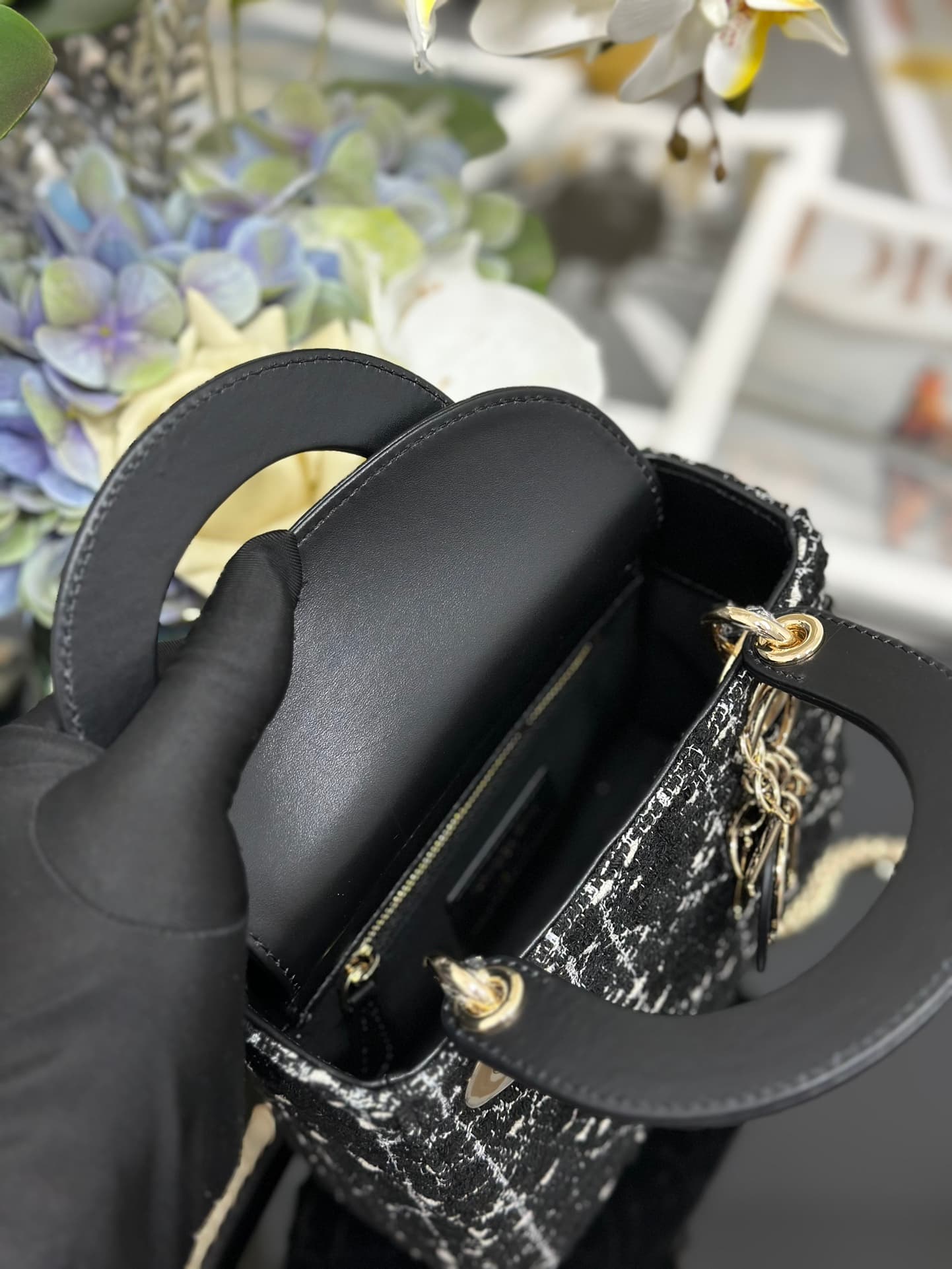 Dior Black Mini Crossbody Bag M0505