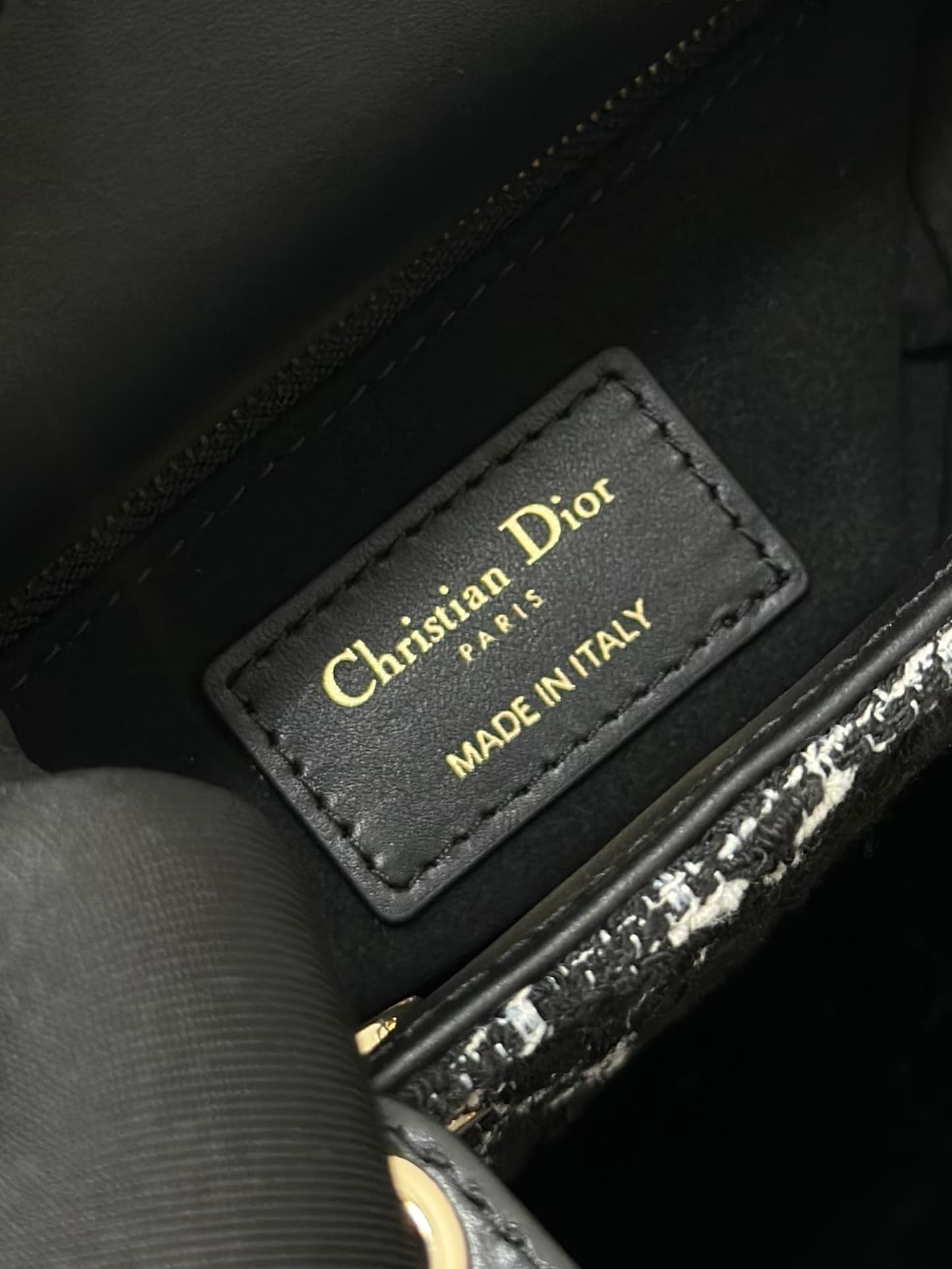 Dior Black Mini Crossbody Bag M0505