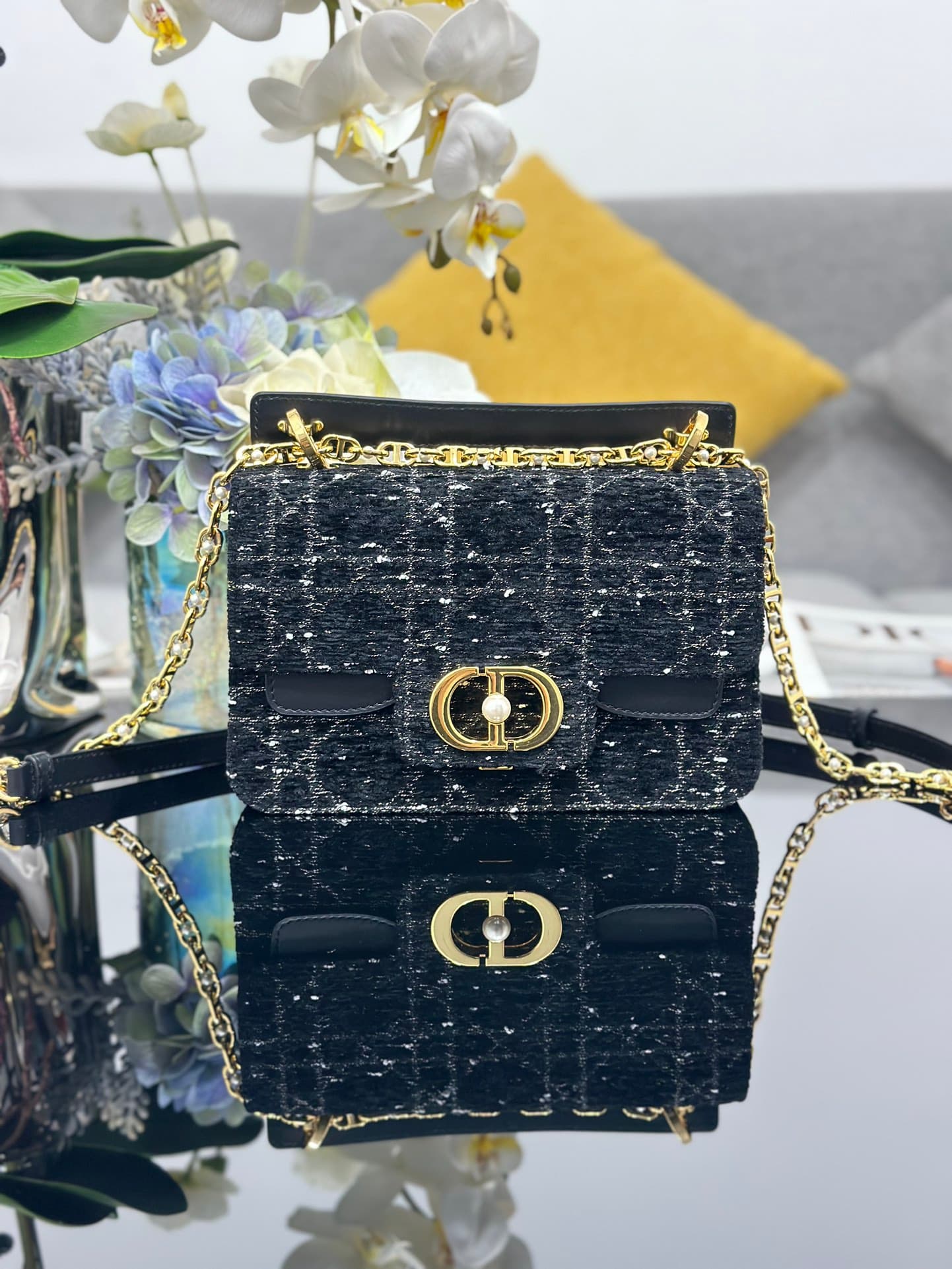 Dior Black Small Crossbody Bag M9271