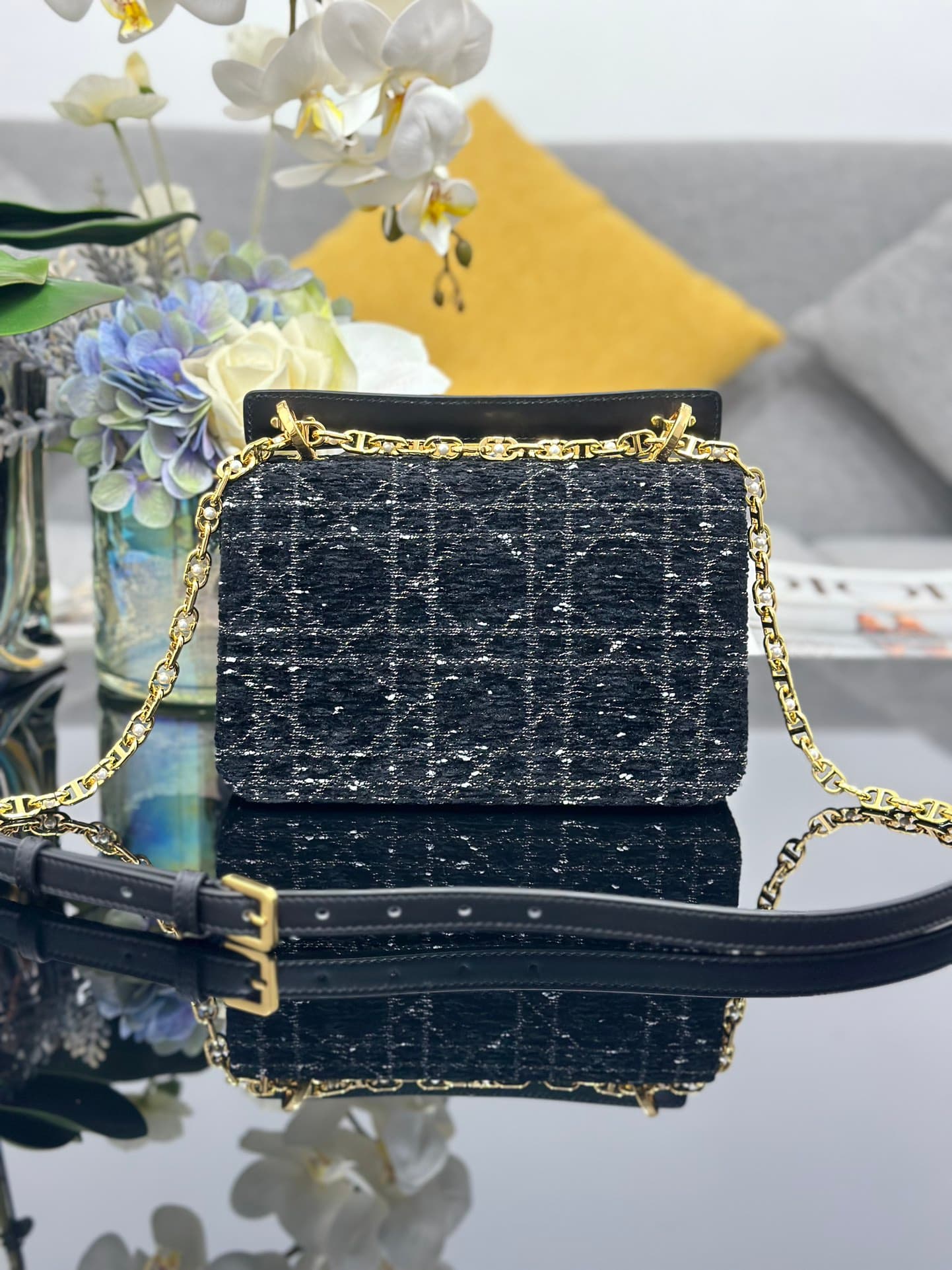 Dior Black Small Crossbody Bag M9271