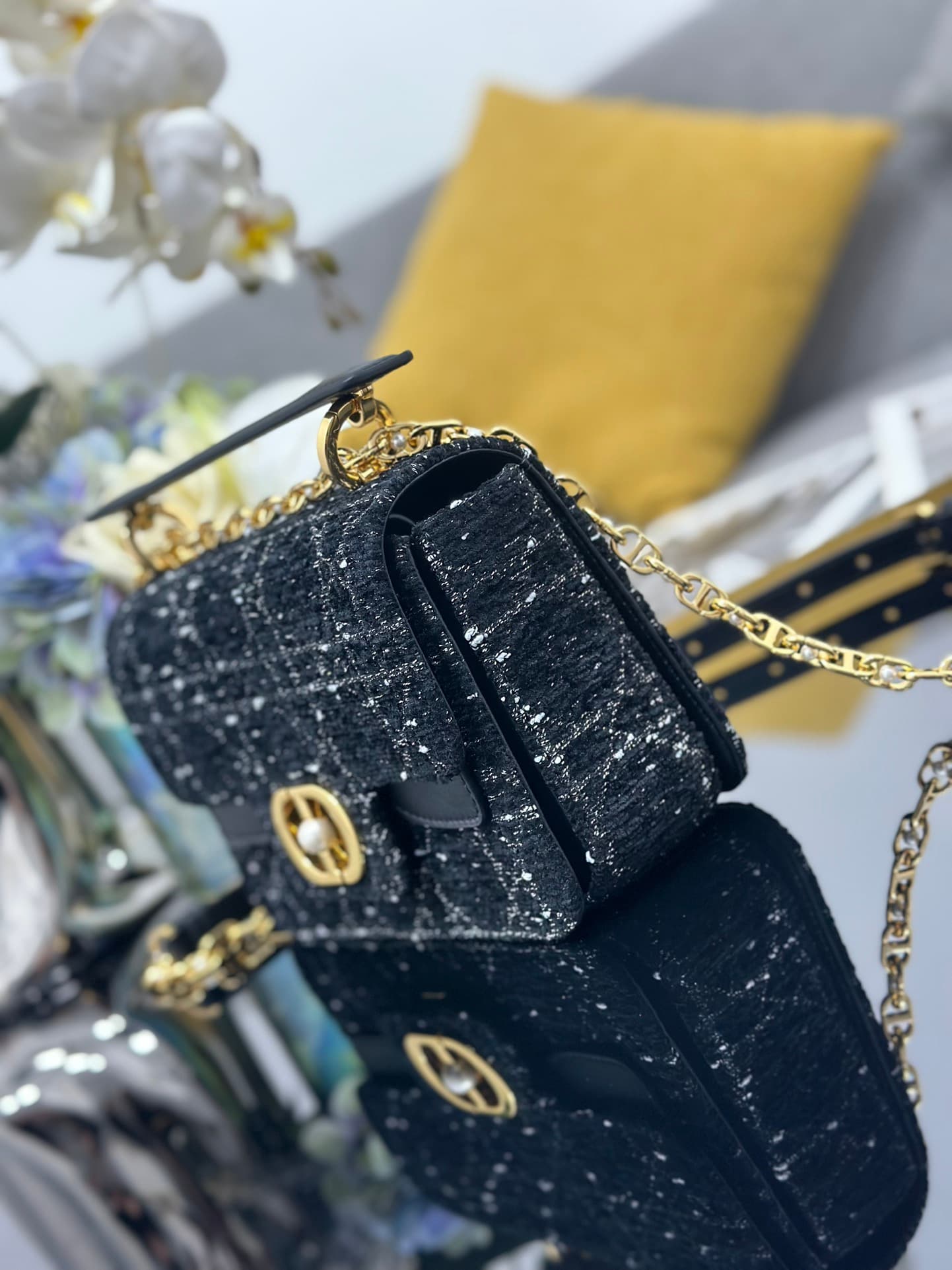 Dior Black Small Crossbody Bag M9271