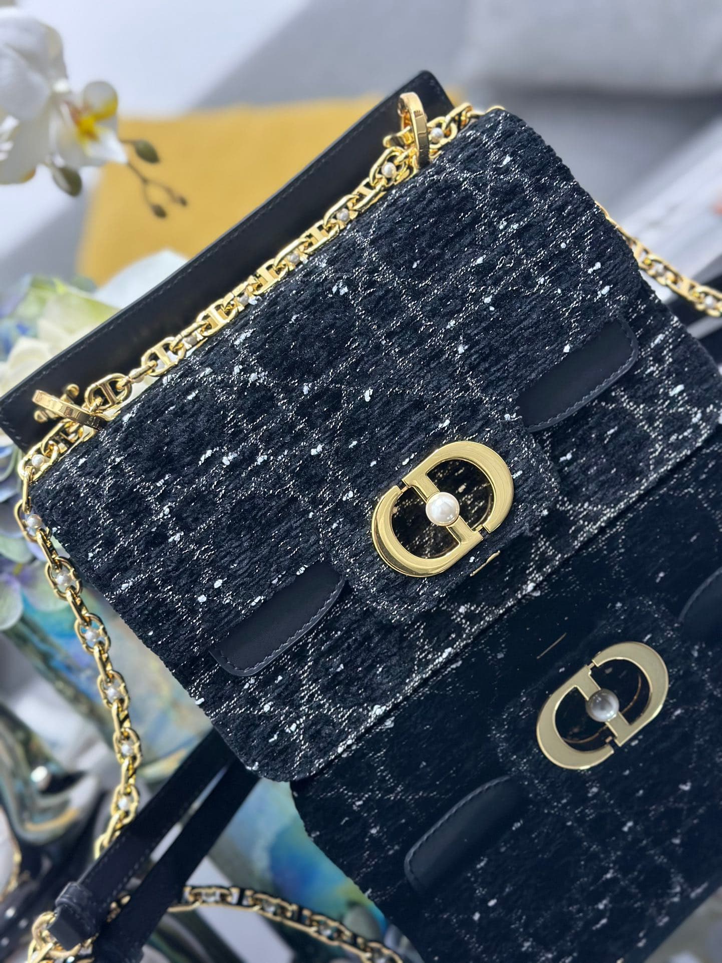 Dior Black Small Crossbody Bag M9271