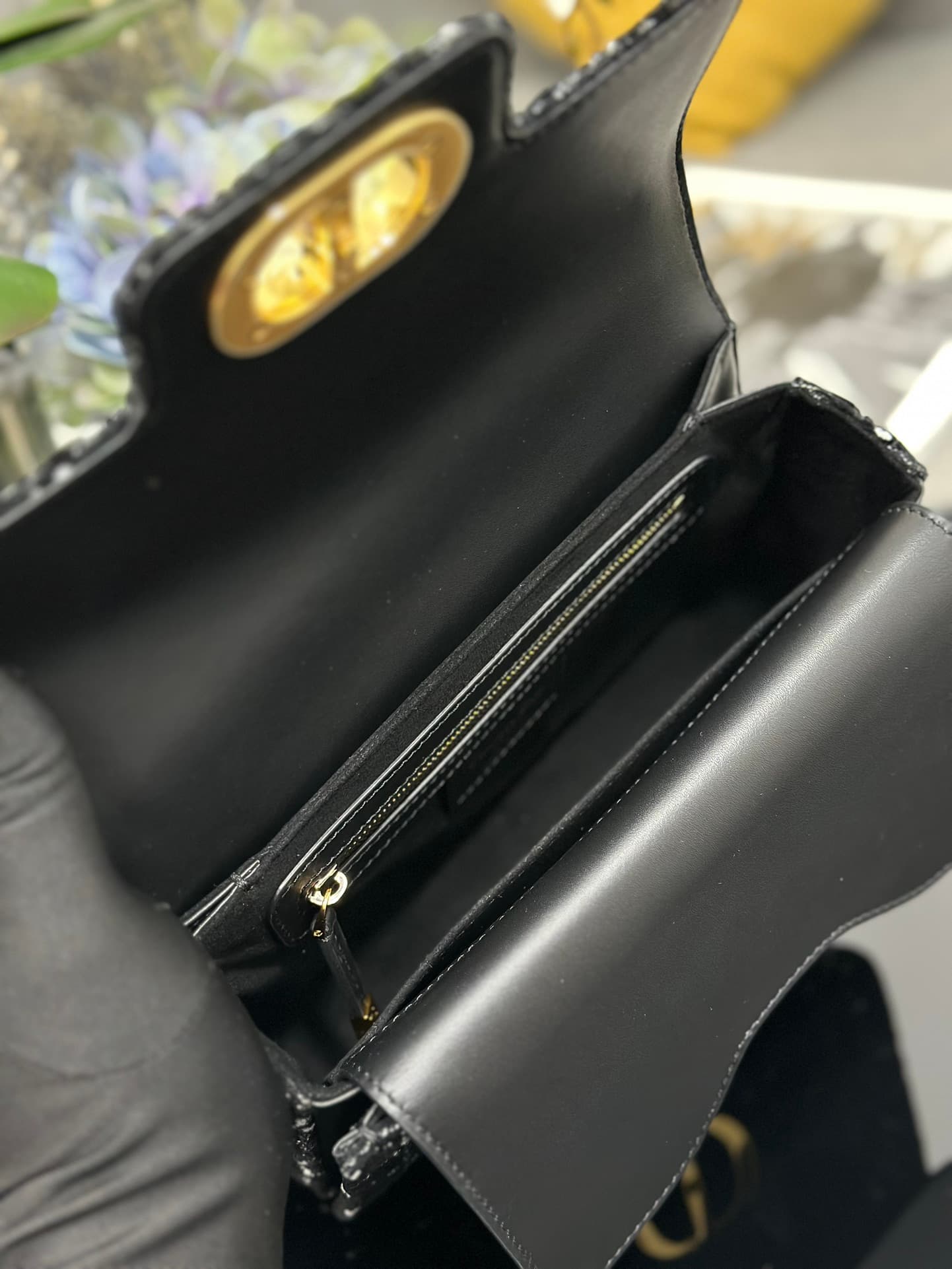 Dior Black Small Crossbody Bag M9271