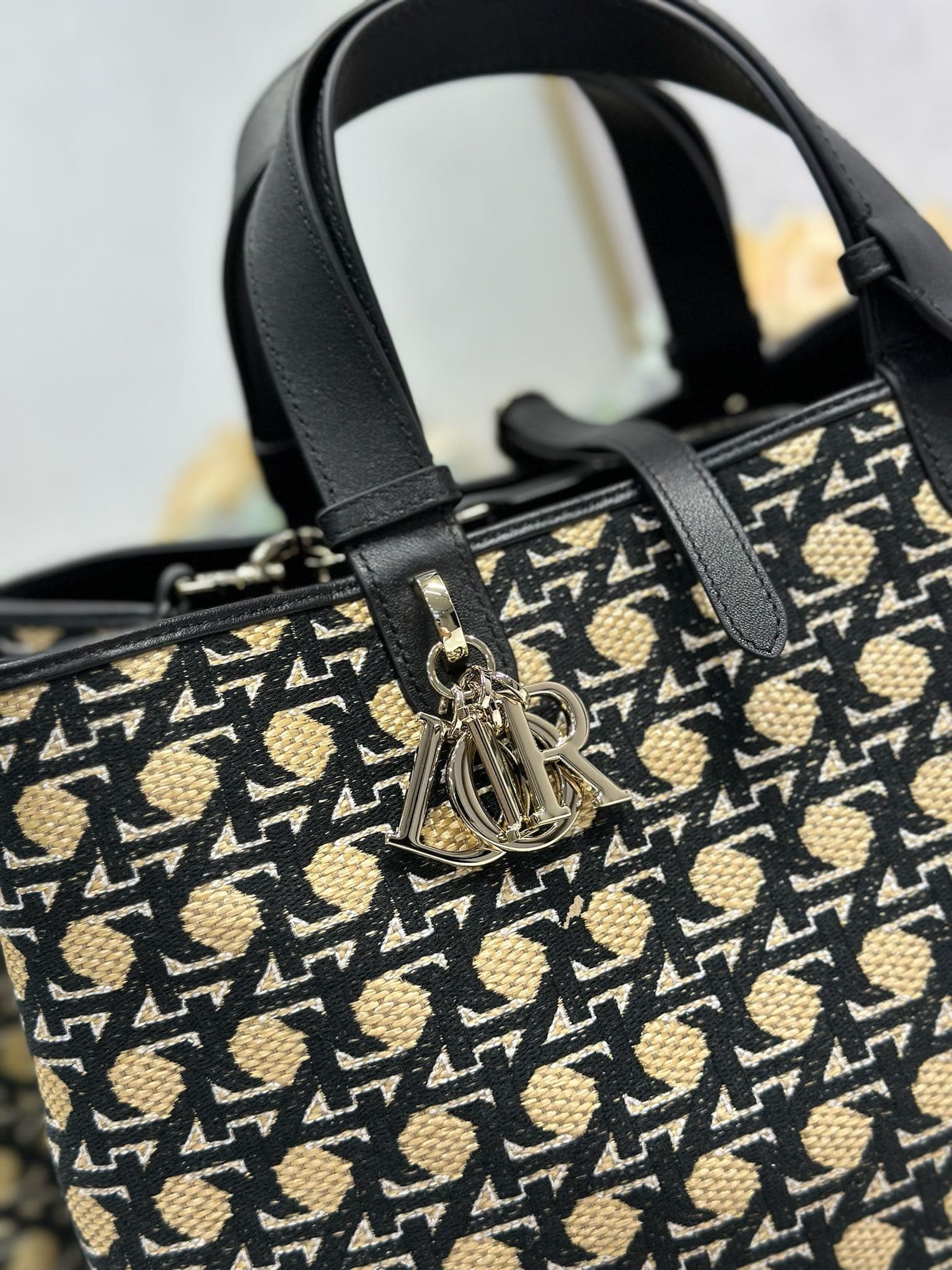 Dior Black Large Shoulder Bag 1188