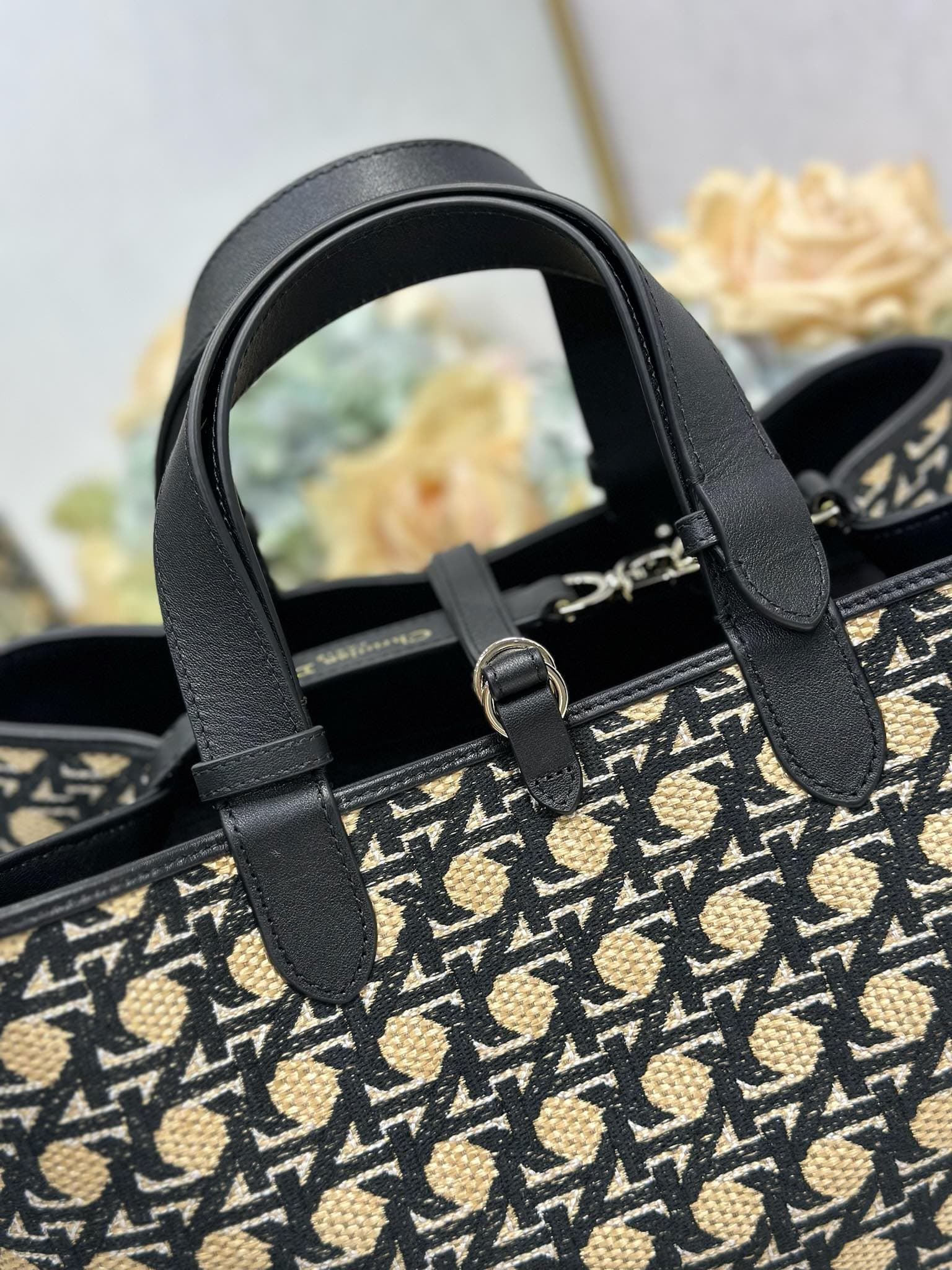 Dior Black Large Shoulder Bag 1188