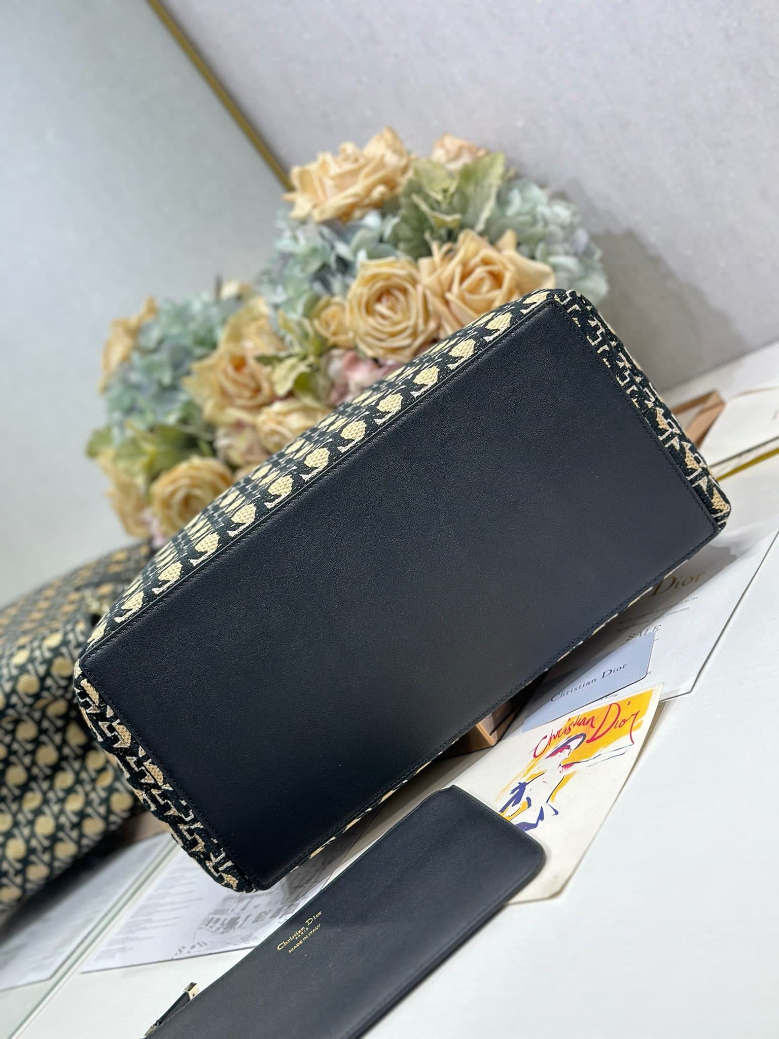 Dior Black Large Shoulder Bag 1188