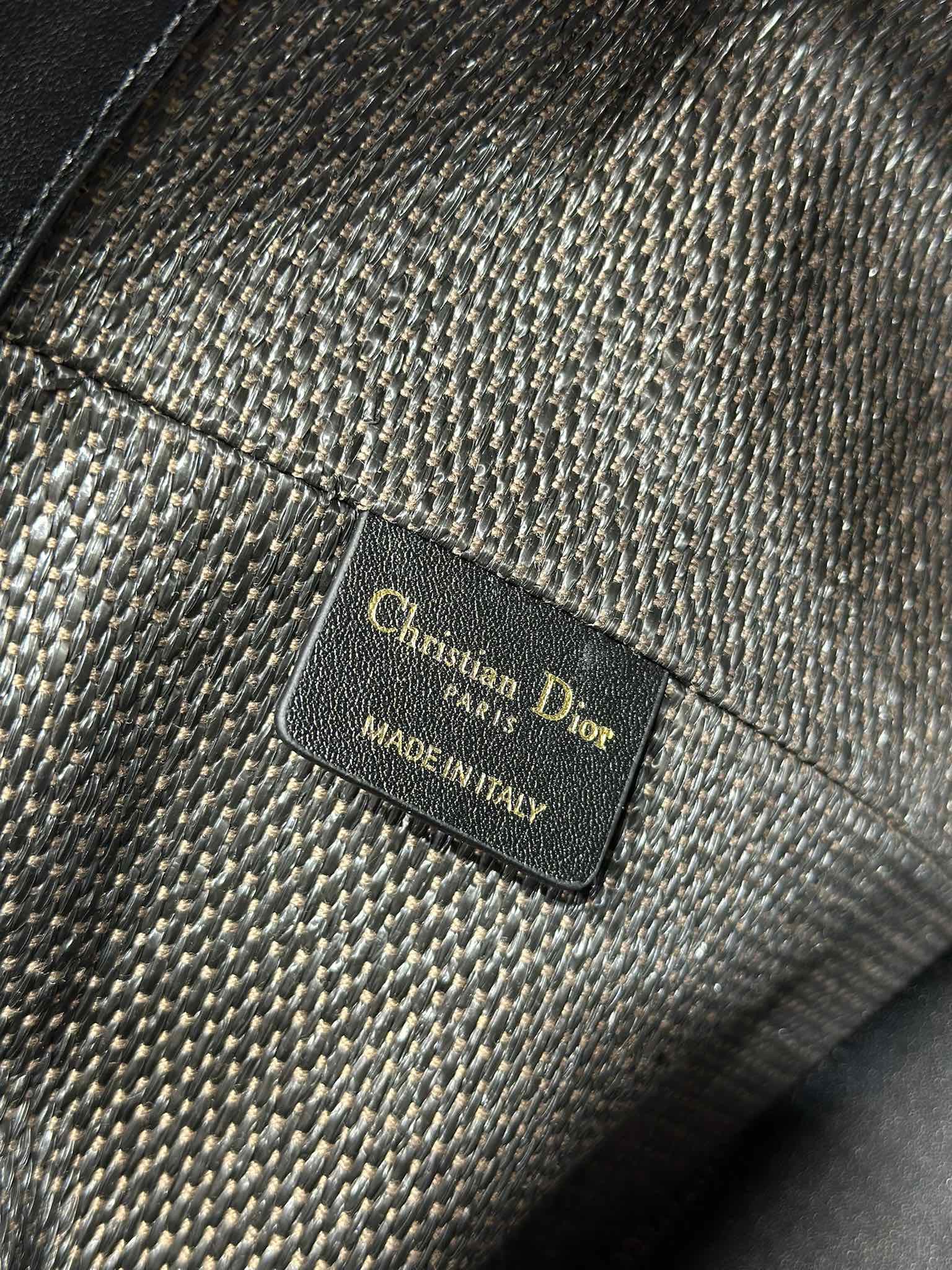 Dior Black Large Shoulder Bag 1188
