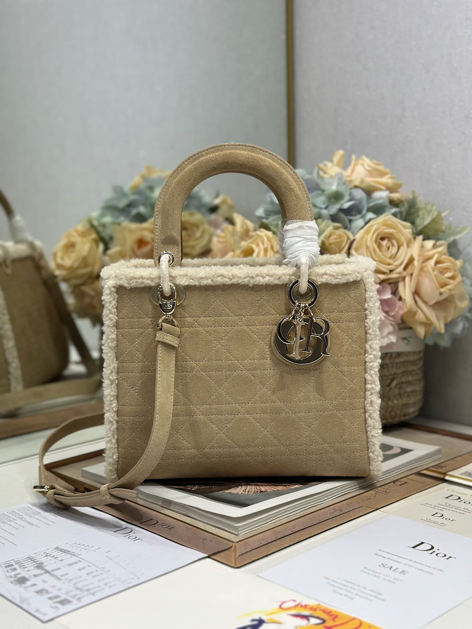 Dior White Wallet 0565