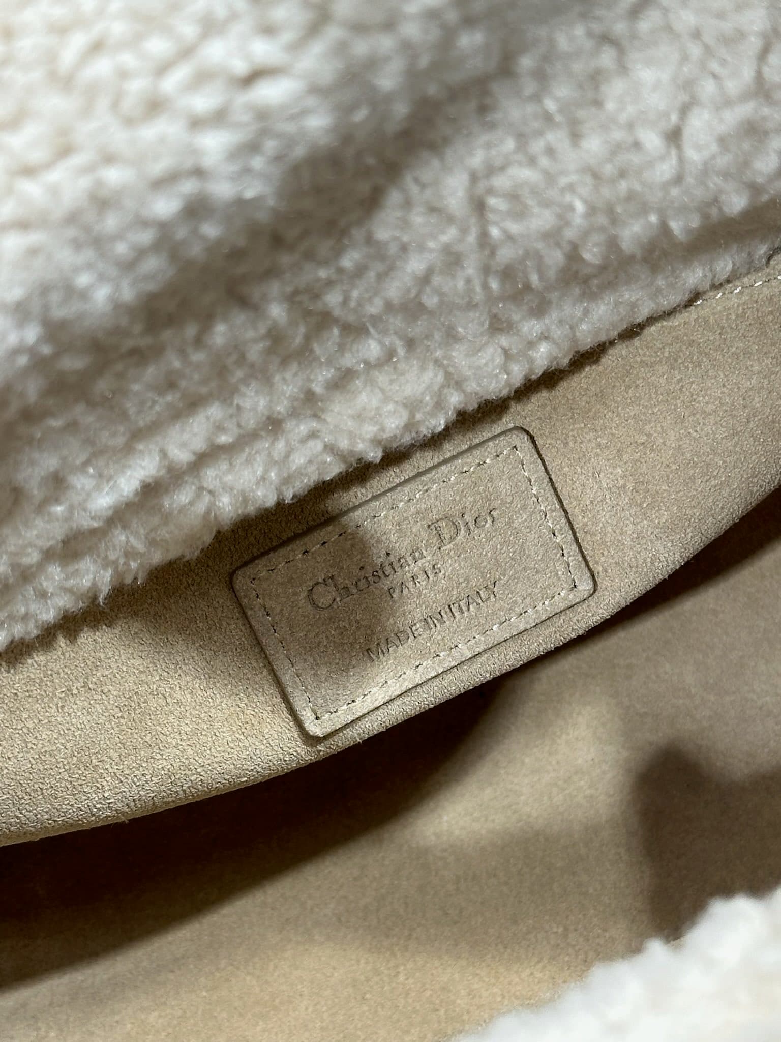 Dior White Medium Wallet 0565