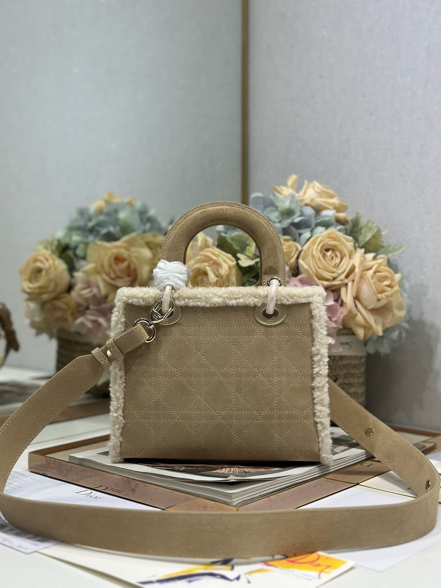 Dior White Small Wallet 0538