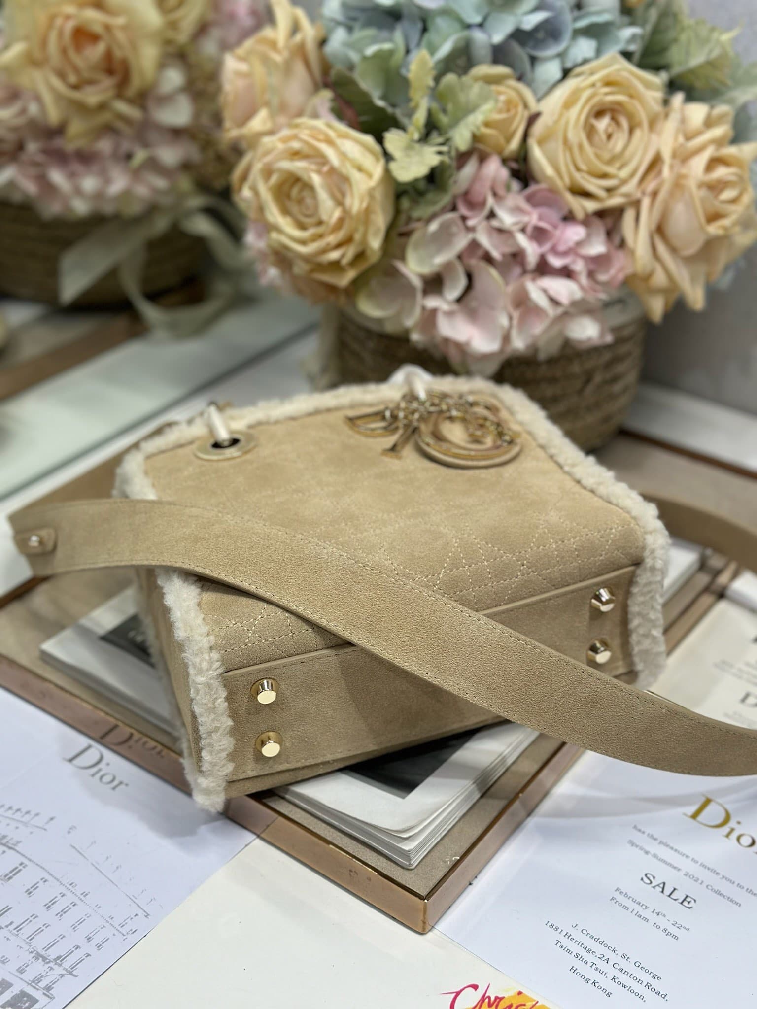 Dior White Small Wallet 0538
