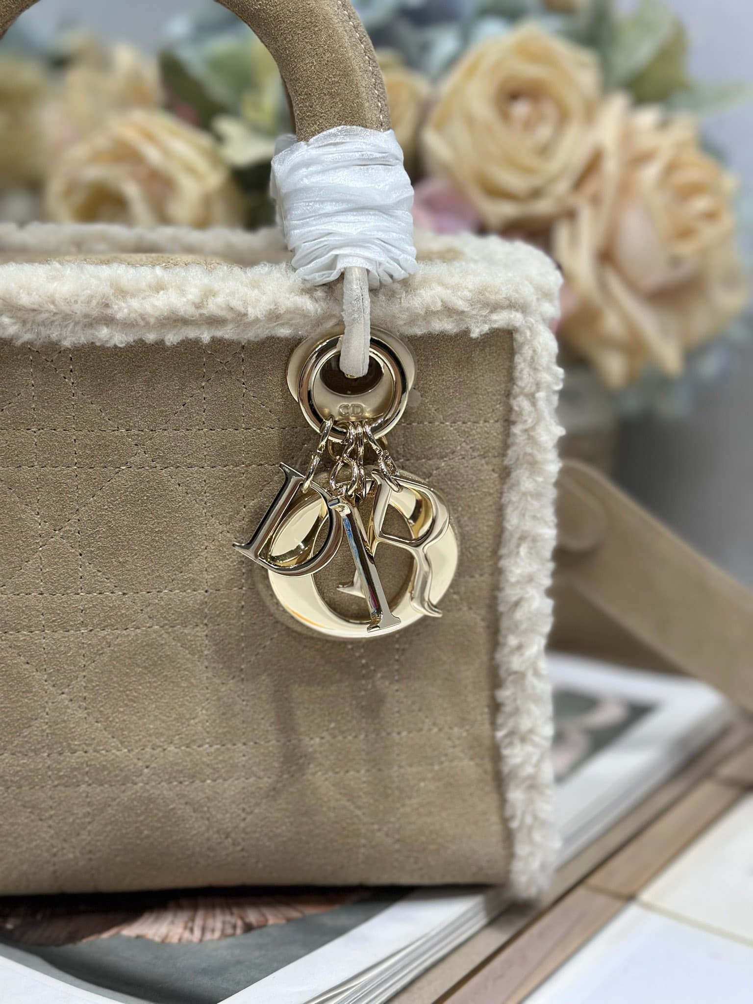 Dior White Small Wallet 0538